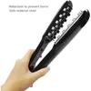 Hair Straighteners 2in1 hair volume meter ceramic shape crimping Perm Pliers flat iron corn and wave straightener 231205