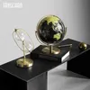 Decorazioni per la casa Globo del mondo Mappa retrò Accessori per ufficio Ornamenti da scrivania Geografia Educazione per bambini 211101256k