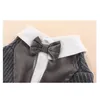 Dog Apparel Dog Apparel Gentleman Dog Clothes Wedding Suit Formal Shirt For Small Dogs Bowtie Tuxedo Pet Outfit Halloween Christmas Costume For Cats 231206