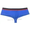 Intimo boxer sportivo da uomo in cotone perizoma brasiliano 1/2 slip boxer avvolgenti sul retro coperto