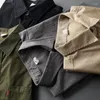 Chemises décontractées pour hommes Chemise de commerce extérieur Tail Goods Vêtements de travail à manches longues
