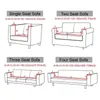 Pokrywa krzesła aksamitna pluszowa sofa 1 2 3 4 siedzenia Jacquard solidne pokrywa kanapy L W kształcie L Bench 231205