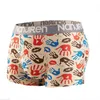 Onderbroeken 4st. Boxer ondergoed mannen sexy slipje katoen boxer ondergoed slipje mannen shorts Homme U bolle ondergoed gratis verzending