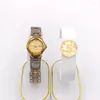 Wristwatches GARLAND Dual Calendar Steel Band Room Gold Casual White Collar Exquisite Retro Classic Watch Quartz Women's