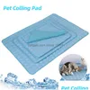 Kennels Pens 2021 Summer Cooling Mats Blanket Ice Pet Dog Bed Sofa Portable Tour Cam Yoga Slee For Dogs Cats Accessories Drop Deli Dhtsi
