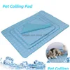 Kennels Pens 2021 Tapis de refroidissement d'été Couverture Ice Pet Dog Lit Canapé Portable Tour Cam Yoga Slee pour chiens Chats Accessoires Drop Deli Dhtsi