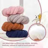 Cushion/Decorative Soft Round Handmade Knotted Ball Sofa Velvet Plush Ball Chair Cushion Bed Decor Stuffed Living Room Chair