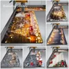 Tapijten Kerst Keuken Vloermat Thuis Entree Deurmat Decor Badkamer Antislip Voetkussentje Tapijt voor Woonkamer Hal Balkon Tapijten 231206