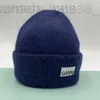 Cache-oreilles designer luxe large bord chapeaux triple épaissi vrai cheveux tricoté chapeau doux hommes femmes couple39s style beanie6139413g7n0EMLU 7HL1 KZL6