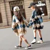 HARDIGAN Sonbahar Kış Çocuk Örgü HARDIGAN KADAR BİR KREZİ KULLANICILARI MEKTUP Pamuk Giysileri Kızlar Dış Giyim 2024 YENİ KADINLAR Q231206