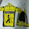 2022 UNE FOIS Jaune Été Triathlon Équipe Maillot De Cyclisme Ensemble VTT Vêtements Maillot Ciclismo Ropa Taille XXS-6XL N11231Q