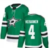 Дешевые изготовленные на заказ ретро Dallas Stars # 4 Miro Heiskanen хоккейные майки мужские Ed любого размера 2XS-3XL 4XL 5XL Имя или номер Бесплатная доставка