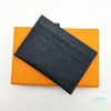 Classic Men Women Mini Small Wallet High Quality Credit Card Holder Slim Bank Card holder With Box Total 5 Card Slot2328