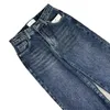 Kvinnors jeansdesigner 2023 Autumn New High midja breda ben Jeans Kvinnors smala utgåva Tall Straight Leg Pants Floor Slam Pants E9M4
