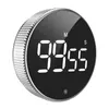 Kitchen Timers Magnetic Kitchen Timer Digital LED Display Cooking Shower Study Baking LED Counter Stopwatch Reminder Electronic Countdown Timer 231206