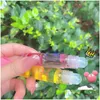 Lip Gloss Transparent Fruit Nutritious Natural Color Change Jelly Liquid Lipstick Moisturizing Lipgloss Cute Oil 20Pcs Drop Delivery Dhong