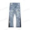 Designer Galery Dept Jeans för Mens Fashion Mens Designer Splicing Jeans Denim Pants Luxury Hip Hop Ejressed Men Women Byxor GP Jeans Galleryes Depts C2