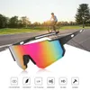 Outdoor Eyewear Cycling Sunglasses UV Protection for Men Women AntiGlaring Windproof Sun Glasses Large Frame Sports Run Goggle 231206