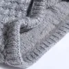 Bandane 2023 Sciarpa al collo Inverno Donna Uomo Solido Colletto in maglia Caldo spesso Velluto Anelli Sciarpe Silenziatore di alta qualità