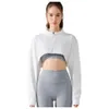 Aloo Designer Aloo Jacket Yoga New American Standing Neck Sweater Mulheres Zipper Sml Cardigan Casaco Curto Tênis Manga Longa Sports Top