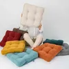 Cuscino / Decorativo Vendita di moda neve semplice e addensata peluche Sedile Sedia da ufficio Divano sedia cuscino grasso stuoia futon stuoia tatami pavimento Homecushion