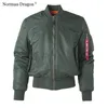 Chaquetas para hombres Táctico militar Ejército masculino MA-1 Vuelo Bomber Chaqueta Béisbol Varsity College Pilot Air Force Abrigo de invierno impermeable para hombres 231205