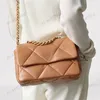 10a Tote Bag Designer Bruine Schouder Purse Turning Cc 19 Bag Dames Lederen Handtas Ketting De bakkentas Crossbody Wallet Luxe klassieke klep koppeling Sac femme 26 cm/30 cm