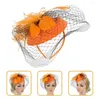 Bandanas Mesh Bandband accessoires de jeu de rôles Fascinateurs de cheveux Fémelles Chapeau cosplay facinatiors Fasinators Fasinators Woman