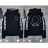 Ontwerper Hart Hoodie Chromes Heren Hoody Kleding Dames Hoodies Capuchon Ch Kruis Bloem Arm Front Gedrukt Hoefijzerzak Ritsxi6y QL9T