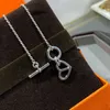 925 Sterling silver necklace for women charm necklace trendy jewelry