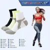 Chaussettes de Compression pour hommes et femmes, 3 paires, Circulation, soutien de la voûte plantaire, de la cheville, 15-20 MmHg, course à pied, cyclisme