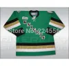 MASCULINO FEMININO JERSEYS 61 JOHN TAVARES Jerseys LONDON KNIGHTS JERSEYS New York HOCKEY JERSEYS Branco Home e Preto Away Personalizado QUALQUER NOME No.