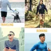 Men s Polos Quick Dry Long Sleeve Gym Running Moisture Wicking Round Neck T Shirt Training Exercise Man Clothing Sport Tops Shirt 231206