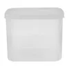 Plates Clear Plastic Container Bread Storage Box Organizer Pantry Holder Loaf Crisper Bin Breadboxes Kitchen Bagel Containers