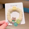 Koreaanse versie van kinderhoofdband cartoon haarband meisjes stropdas haartouw haarversieringen kleine schattige elastische rubberen band LL