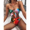 Frauen Bademode Sexy Badeanzug Hohe Taille Bikini 2023 Bogen-knoten Bein Bikinis Set Schwimmen Für Badeanzug Frau Badeanzüge