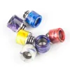 Meilleur Drip Tip 510 large alésage SS + résine époxy embout coloré pour 510 fil accessoires pour fumer Falcon BJ