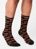 Skarpetki męskie, które dey Bengals's Cool Luxury Socks Stockings Man Golf 231205