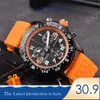 Designer Watch Montre Endurance Pro Avenger Mens Watches High Quality Reloj 44mm Strap Chronograph Wristwatch Rubber Silicone Orologio SB048