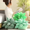 Yastık/dekoratif eşsiz etli bitki yastık hayat benzeri bitki peluş doldurulmuş oyuncak sevimli etli uyku koltuğu ev dekoratif arkadaş hediyesi