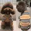 Dog Apparel Dog outdoor fashion cardigan sweater cat warm sweater teddy bear pet winter clothing 231206