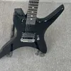 BC-rik stil Electric Guitar Neckhough Body Black Color Free Frakt USA