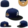 2024 Men's Baseball Full Closed Caps SD Letter Ed Brown Color Bone New Chicago Southside Patched 60 Mix Colors Sport Fitted Hats World Series Tiger Navy Fe7-02