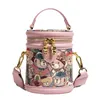 Abendtaschen 2023 Eimertasche Handy Vielseitig Cartoon Bär Schulter Niedliche Umhängetasche Handtasche Bolso de Mujer 231206