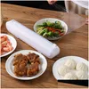 Disposable Take Out Containers Disposable Take Out Containers Plastic Wrap Dispenser Cling Film Cutter Foil Sliding Type Storage Fresh Dhxx4