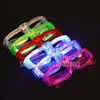 Christmas Decorations 12Pcs Adult Kid LED Glasses Glow Blind Shutter Neon Flash Carnival Cosplay Birthday Wedding Light Up Party Sunglasses 231205