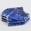 Blu Sodalite Gua Sha Massaggiatore viso Giada naturale Guasha Strumento per massaggio con pietra Raschietto a guazzo Lifting facciale Anti invecchiamento Rughe Bellezza Strumenti per la cura della pelle