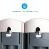 Dispenser voor vloeibare zeep 300 ml*2 Zelfklevende zeep- en shampoodispenser Wandmontage Handmatige zeepdispenser Badkamer Douchegel Houder voor vloeistofdispenser 231206