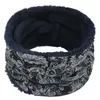 Bandanas Autumn And Winter Outdoor Plush Patterned Scarf For Couples Universal Warmth Cover Hip-hop Style Neck