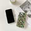 Capas de telefone celular Japão tendência de rua Ape man 1st camuflagem PC capa de telefone de plástico rígido para iPhone 14 13 12 Pro Max 7 8 Plus X XS XR 11 SE 2 Capa J231206